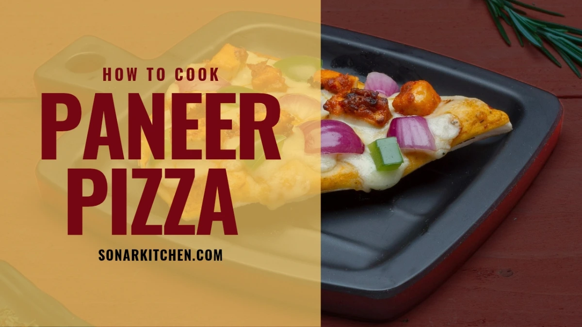 Paneer pizza recipe