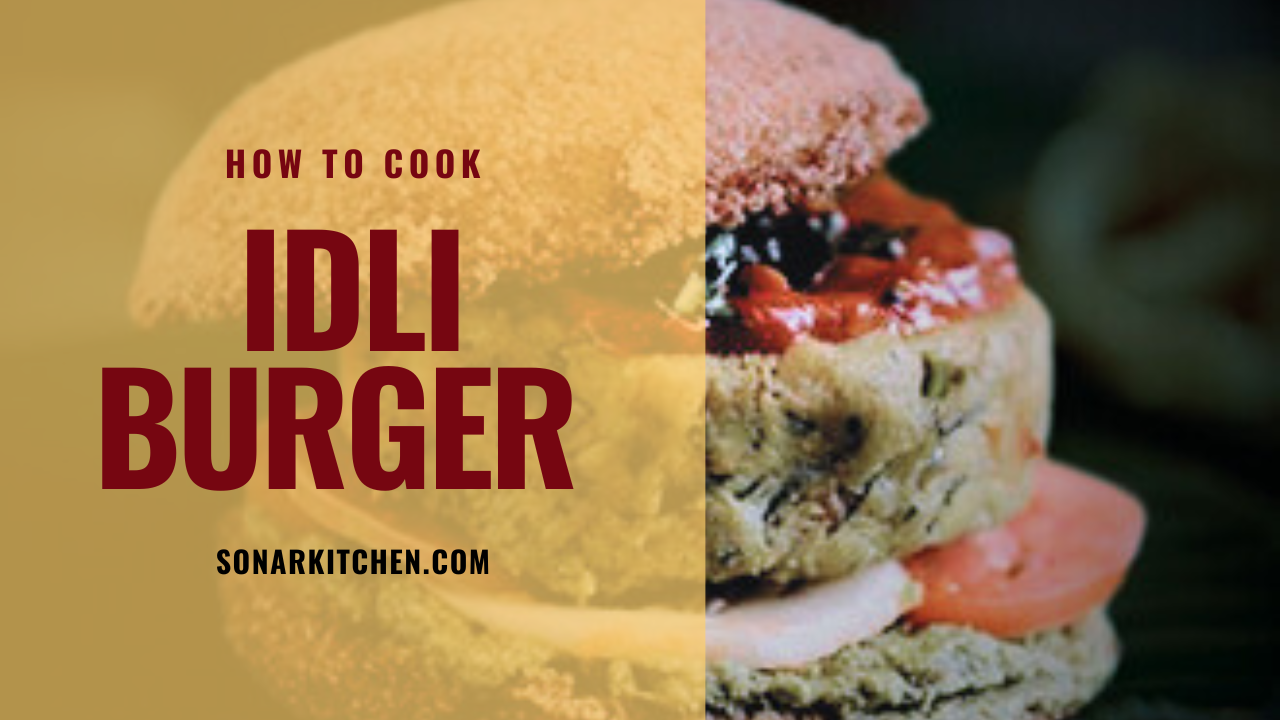 street style idli burger recipe at home