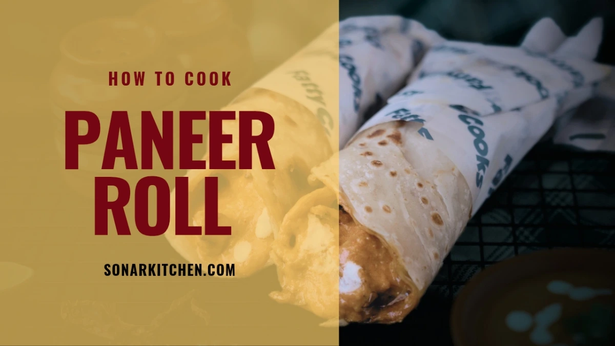 Paneer roll recipe
