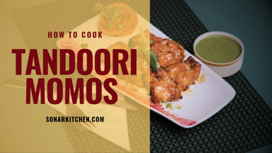 Tandoori momos recipe
